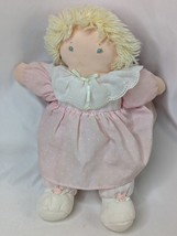 Eden My First Doll Cloth Plush 11 Inch Pink Damaged - $13.45