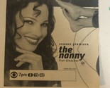 The Nanny Vintage Tv Guide Print Ad Fran Drescher TPA23 - £4.66 GBP