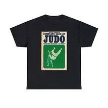 Bruce Tegner&#39;s Complete Book Of Judo Graphic Print Unisex Heavy Cotton Tee Shirt - £13.58 GBP