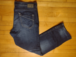 BKE Denim Men&#39;s Seth Straight Leg Jeans Casual Medium Blue Wash Size 40L - £25.95 GBP