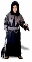 Skull Grim Reaper Angel Of Death Boys Halloween Costume Child Size Large 12-14 - £18.00 GBP