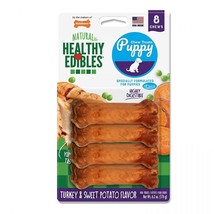 Nylabone Healthy Edibles DHA Omega-3 Puppy - Turkey &amp; Sweet Potato Flavor - £34.64 GBP