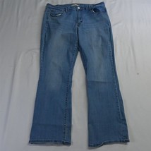 Levi&#39;s 16 515 Bootcut Light Wash Stretch Denim Womens Jeans - £10.92 GBP