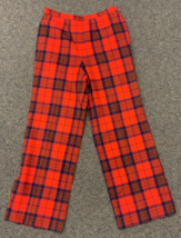 Vintage Pendleton Plaid Virgin Wool Wallace Tartan Lined Trouser Pants 16 - $18.95