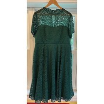 Torrid Green MIDI LACE AND TULLE Special Occasion DRESS Plus Size 18 $15... - $56.99