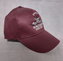 Junior Mavericks Hockey Ball Cap / Hat Otto Burgundy Adjustable - $12.95