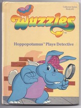 Wuzzles &#39;Hoppopotamus Plays Detective&#39; 1984 Collector Series book 5 Hasbro Bradl - £19.66 GBP