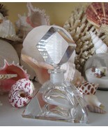 Drop Dead Gorgeous Crystal Perfume Bottle~Heavy~3.75&quot; Tall~Perfect~Great... - £74.45 GBP