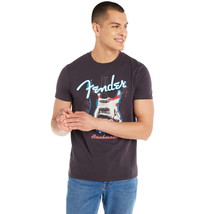 Fender Men&#39;s Graphic Print T-Shirt, Size 3XL (54-56) Color Black - $19.79