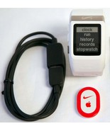 Nike+ Plus Foot Sensor Pod GPS Sport Watch WHITE/Silver TomTom fitness r... - £35.46 GBP