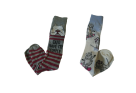 Xhilaration - 2-Pair Ladies Knee High Socks Size 4-10 - £16.02 GBP