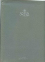 Bourbon Orleans Hotel New Orleans Folder Directory of Services Room Service Menu - £21.90 GBP