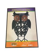 Cracker Barrel Halloween’s A Hoot Metal Owl Sculpture Figurine Prop Deco... - £33.23 GBP