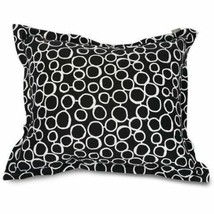 Majestic Home 85907250043 Fusion Black Floor Pillow - 54 x 44 x 12 in. - $210.18