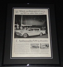 1959 Rambler Ambassador V-8 11x14 Framed ORIGINAL Vintage Advertisement B - $49.49