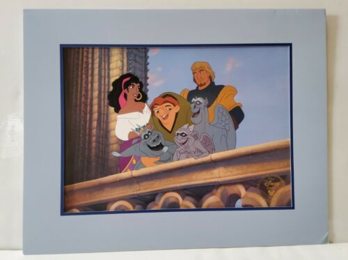 WALT DISNEY HUNCHBACK OF NOTRE DAME 1997 EXCLUSIVE COMMEMORATIVE LITHOGRAPH  - £18.16 GBP