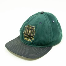 Notre Dame Fighting Irish Green Black NCAA Adult New Era Adjustable Hat Cap - £8.12 GBP