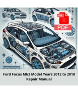 Ford Focus 2012 to 2018 Repair Manual - $15.31 CAD