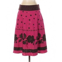 Liz Claiborne Floral Print and Polka dot midi skirt Petities size 2P - £18.64 GBP