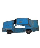 VINTAGE 1967 Tootsie Toy FORD T-Bird Car Diecast CAR Blue  - £3.59 GBP