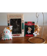 Garfield “Special Delivery” Treasury of Christmas Ornaments Enesco 1981 ... - $18.07 CAD