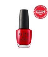 OPI Nail Lacquer Big Apple Red | Opaque Bright Red Crème Chip Resistant ... - $11.99