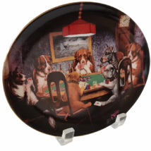 An Ace In The Hole Franklin Mint Heirloom Ceramic Decorative Plate Very ... - £15.39 GBP