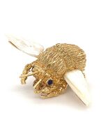 Authenticity Guarantee

Ruser 14K Yellow Gold Bee Brooch w/ Mississippi ... - $1,707.83