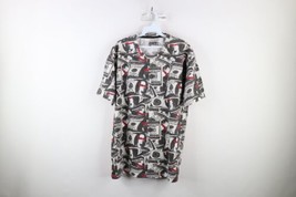 Streetwear Mens 2XL Hip Hop Money Benjamins All Over Print Short Sleeve T-Shirt - £31.54 GBP