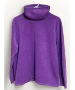 Coldwater Creek Women’s Purple Cowl Neck Pull Over Sweater Size Large - $20.50 CAD