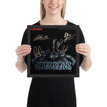 Scorpions framed reprint signed &quot;Lovedrive&quot; album Framed Reprint - £62.06 GBP