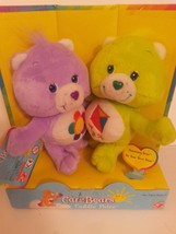 Care Bears Cuddle Pairs 7" Harmony And Do Your Best Bears 2003 Mint In Box  - $59.99