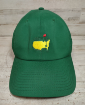 Masters American Needle Embroidered Logo Green Golf Hat Adult Adjustable... - £12.49 GBP