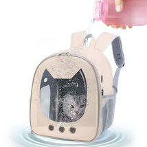 BACOVIS Backpacks for pets Ventilated Comfortable Cat Backpack for Small Animals - £29.56 GBP