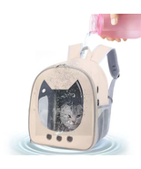 BACOVIS Backpacks for pets Ventilated Comfortable Cat Backpack for Small... - $36.99