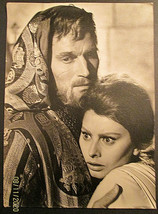 Charlton Heston,Sophia Loren (El Cid) ORIG,11X14 Photo (Classic Epic Film) - £95.67 GBP