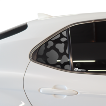 Fits 2018-2023 Toyota Camry Quarter Window Precut Cow and Leopard Print ... - $34.99