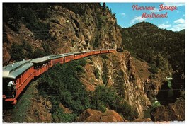 Vintage The D. &amp; R.G. Narrow Gauge Railroad Silverton Colorado Postcard - £5.92 GBP