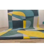 Hand-Tufted NZ Wool Multicolor Rug 8x10 Soft Carpet for Living Room Bedroom - $233.36 CAD+