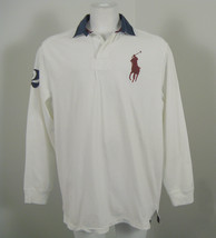 New! Polo Ralph Lauren Big Pony Rugby Shirt! *Size Sm Or M* *Custom Fit* - £59.80 GBP