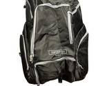 Throwback Sports Gametime Pack Lacrosse Backpack with Cooler Nylon Black - $60.38