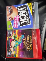 Lot Of 2: South Park: The Stick Of Truth + You Don&#39;t Know Jack GH/ Play Station 3 - £6.65 GBP