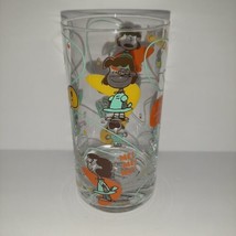 Peanuts Lucy Van Pelt LAUGHING Tumbler MCM Mid Century Look Cup Glass Ha... - $14.85