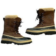 NWOB Men’s Sorel Caribou Boots Waterproof Size 8 - £102.87 GBP