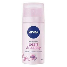 Nivea Pearl &amp; Beauty Antiperspirant Spray 35ml-TRAVEL Size -FREE Shipping - $8.21