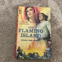 The Flaming Island Paperback Book Donald Barr Chidsey Historical Fiction 1959 - £9.54 GBP
