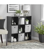 Mainstays 11&quot; 9-Cube Storage Organizer, Black - $748.61 MXN