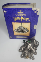 2001 Hallmark Harry Potter Fluffy on Guard Ornament New in Box SKU U125 - £55.94 GBP