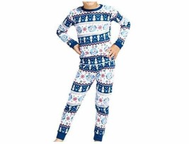 Baby Boy&#39;s Olaf Fair Isle Print Cotton Pajama Set, Size 12 Months - $11.13