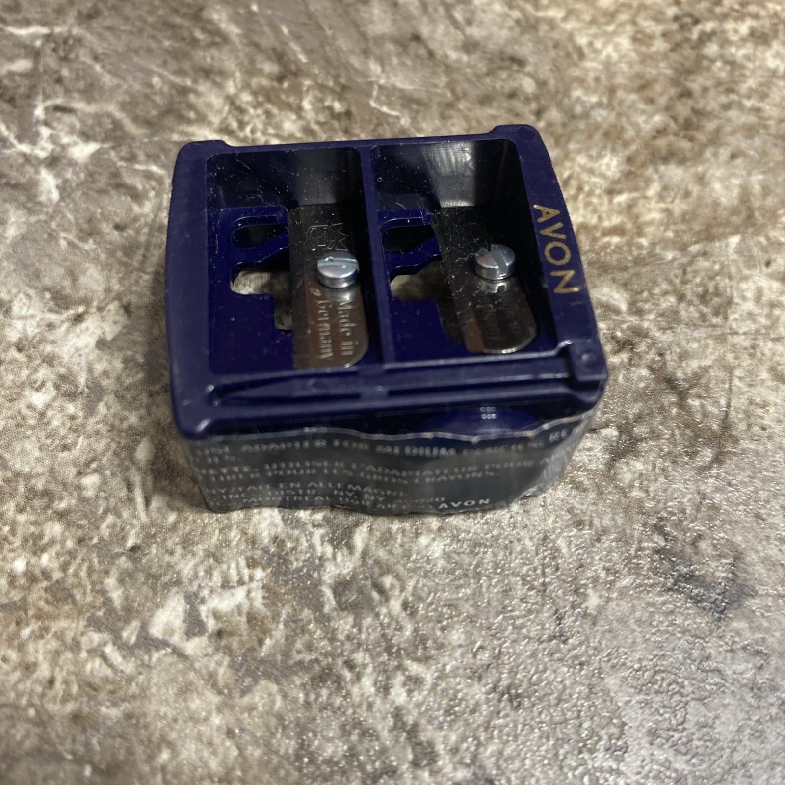 AVON Dual Pencil Sharpener  Use with Avon Eye &amp; Lip Products NEW Made In... - $6.99